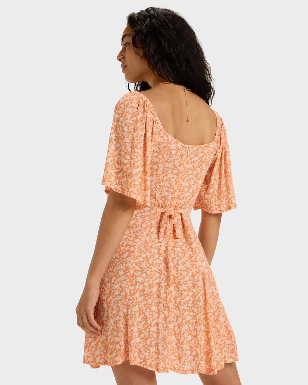 Womens Mercado Mini Crinkle Mini Dress