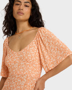 Womens Mercado Mini Crinkle Mini Dress