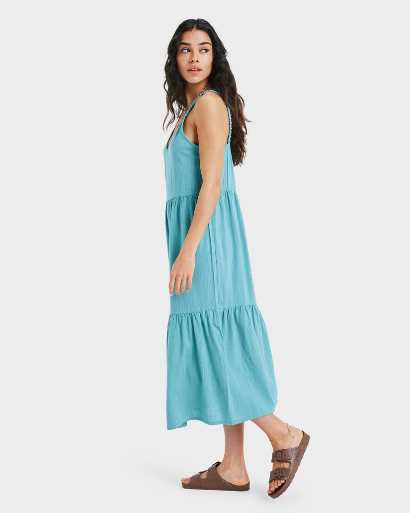 Womens Waiting Line Midi Dress