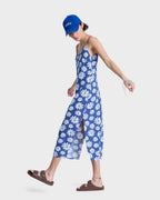 Womens Stay Sunny Slip Midi Dress