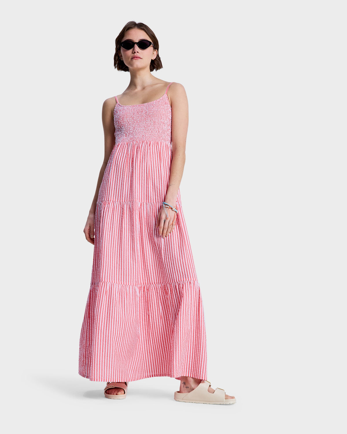 Womens Tropical Glow Maxi Dress