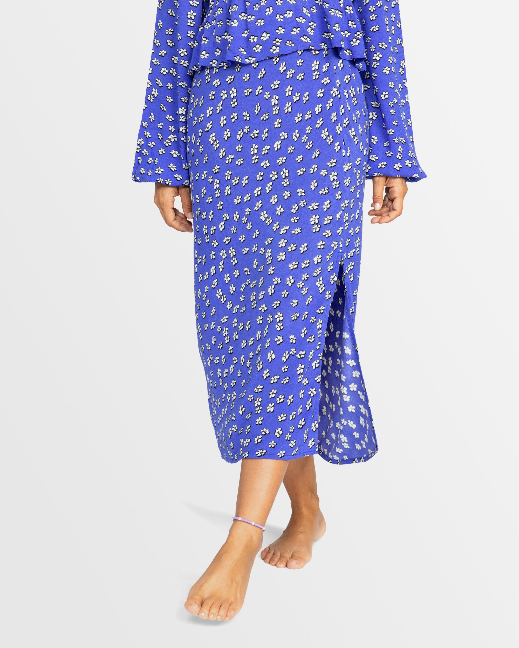 Womens Rocking Waves Midi Skirt Australia