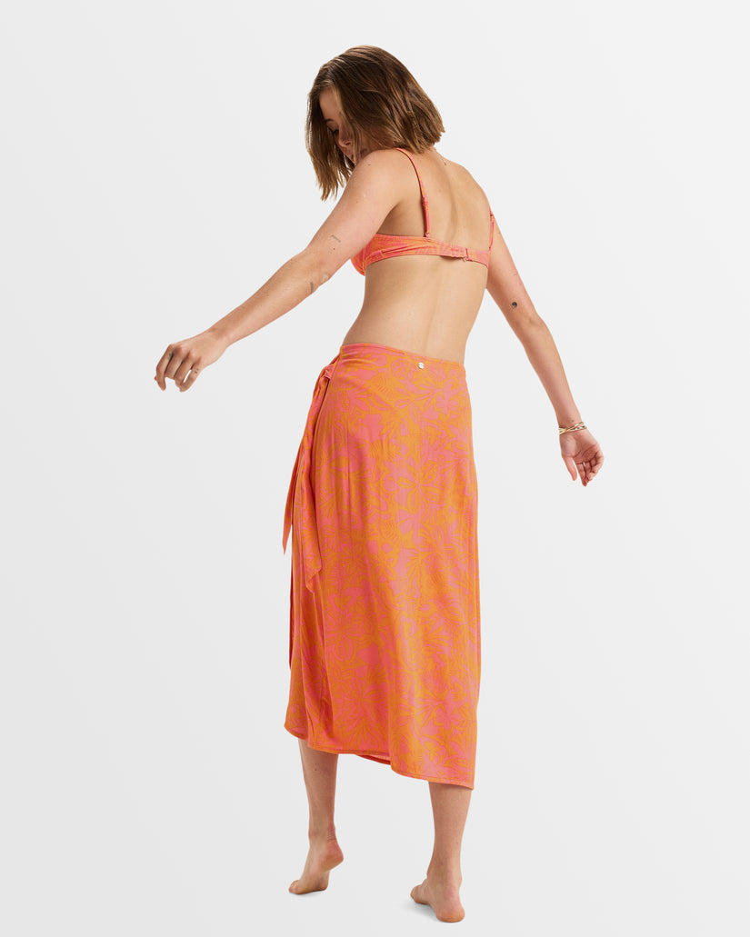 Womens Bondi Sun Midi Skirt