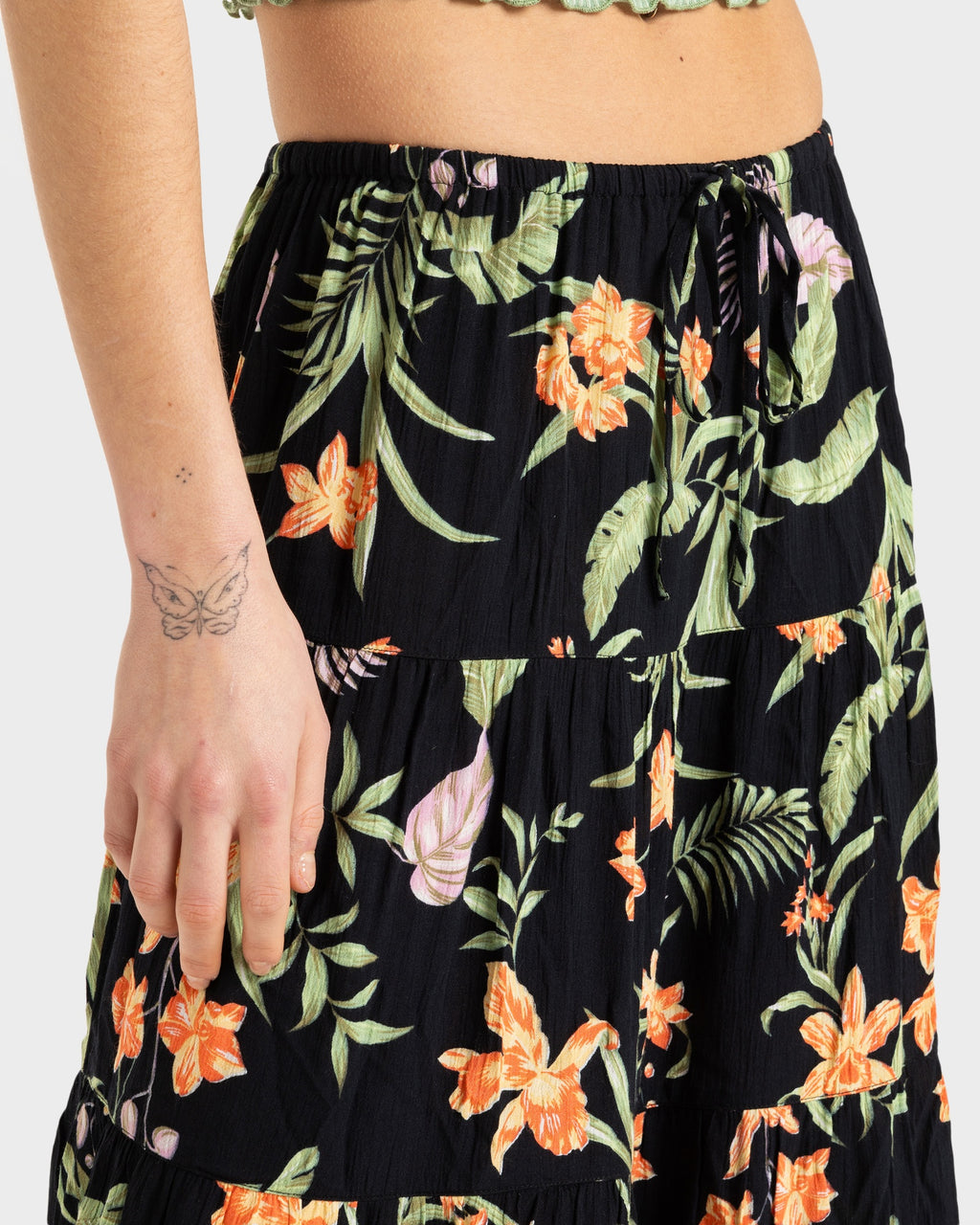 Womens Sweetwater Printed Maxi Skirt