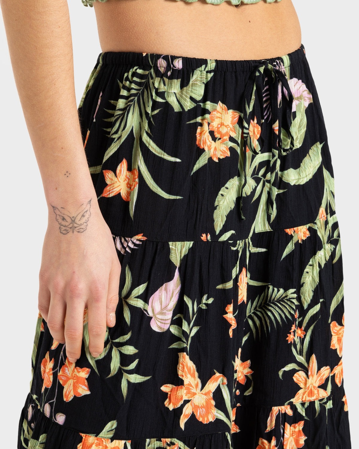 Womens Sweetwater Printed Maxi Skirt