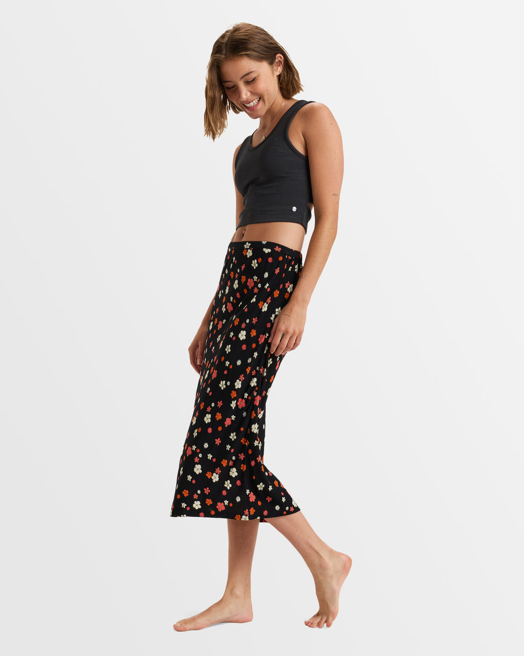 Womens Shelly Beach Midi Skirt