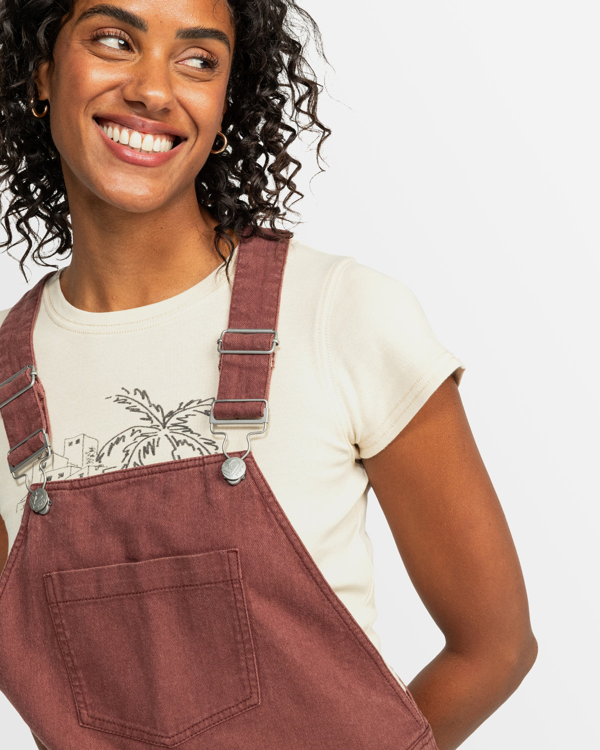 Womens Crystal Coast Short Overalls