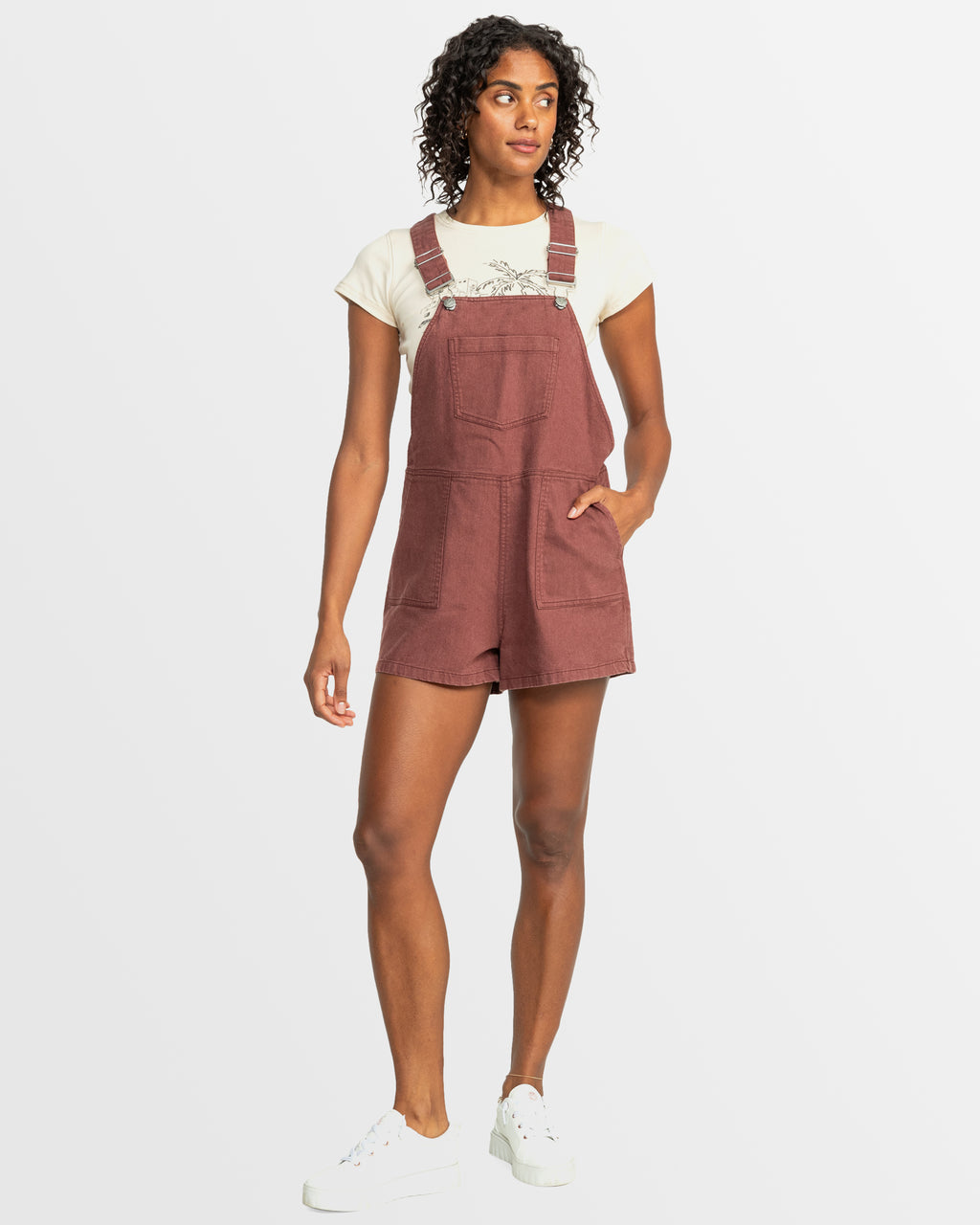 Womens Crystal Coast Short Overalls