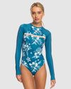 Womens Roxy Life All Day Aloha Rashguard