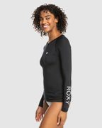 Womens New Essentials Lycra Long Sleeve Rash Vest