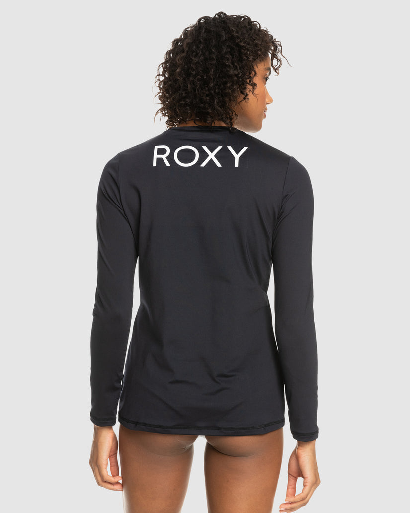 Womens New Enjoy Waves Lycra Long Sleeve Rash Vest