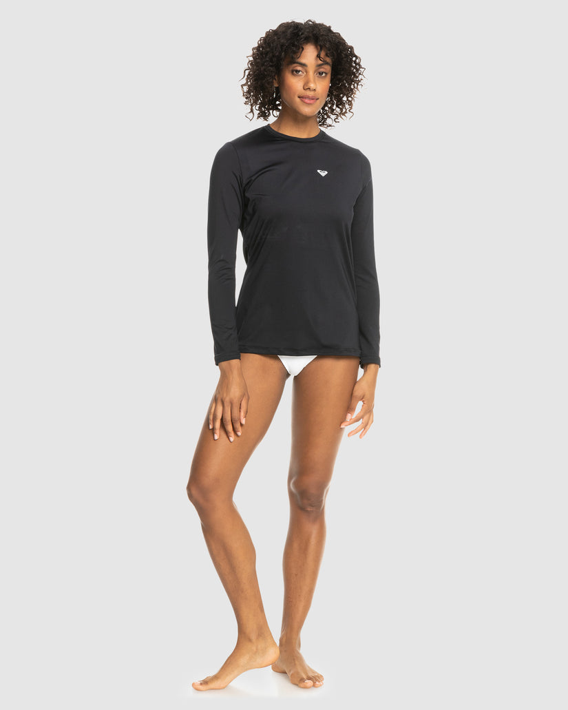 Womens New Enjoy Waves Lycra Long Sleeve Rash Vest