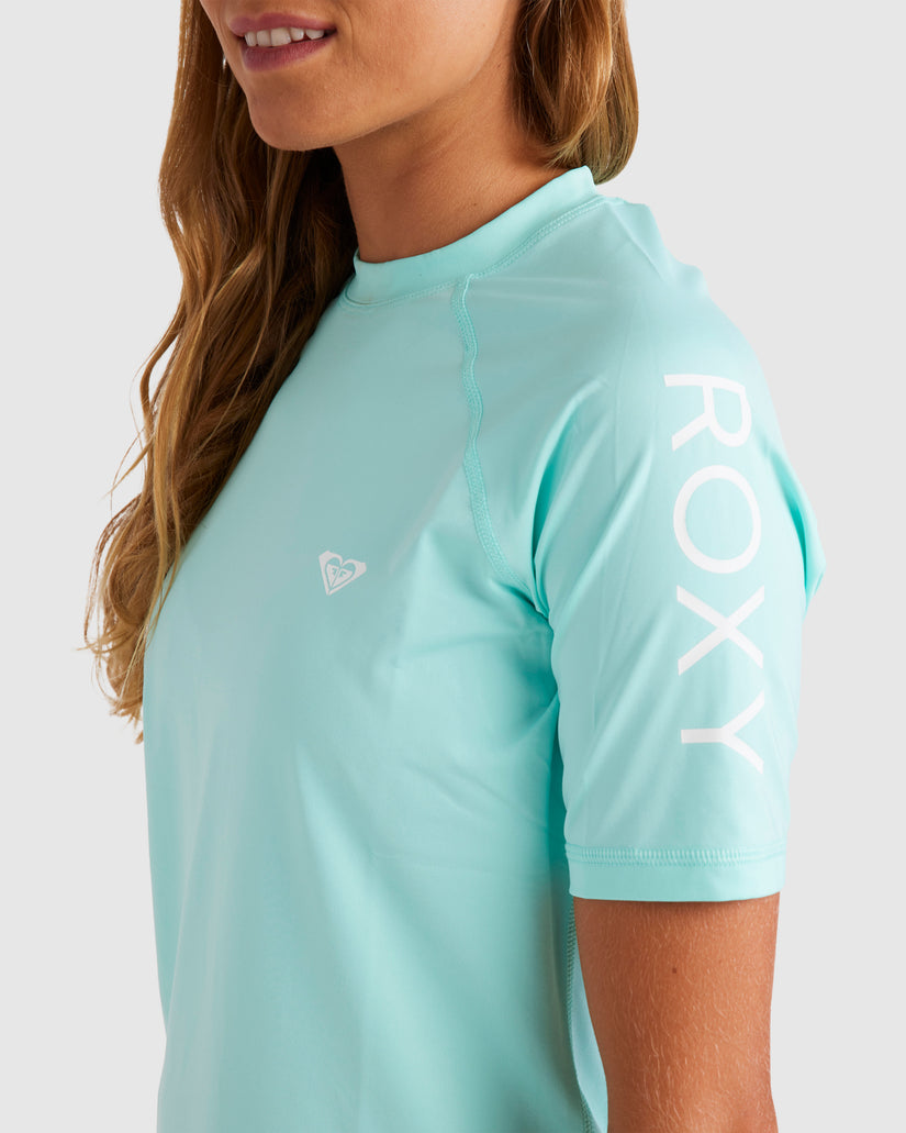Buy Womens Essential Short Sleeve Upf 50 Surf T-Shirt by Roxy | Surf ...