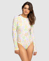 Womens Ephemere Long Sleeve Rash Vest