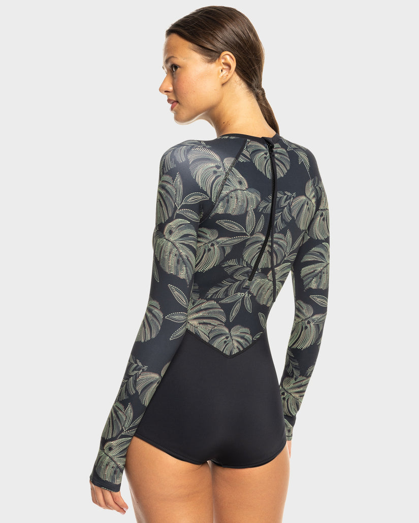 Womens Roxy Pro Wave One Piece Swimsuit
