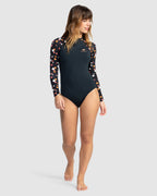 Womens Basic Long One Piece Swim Suit