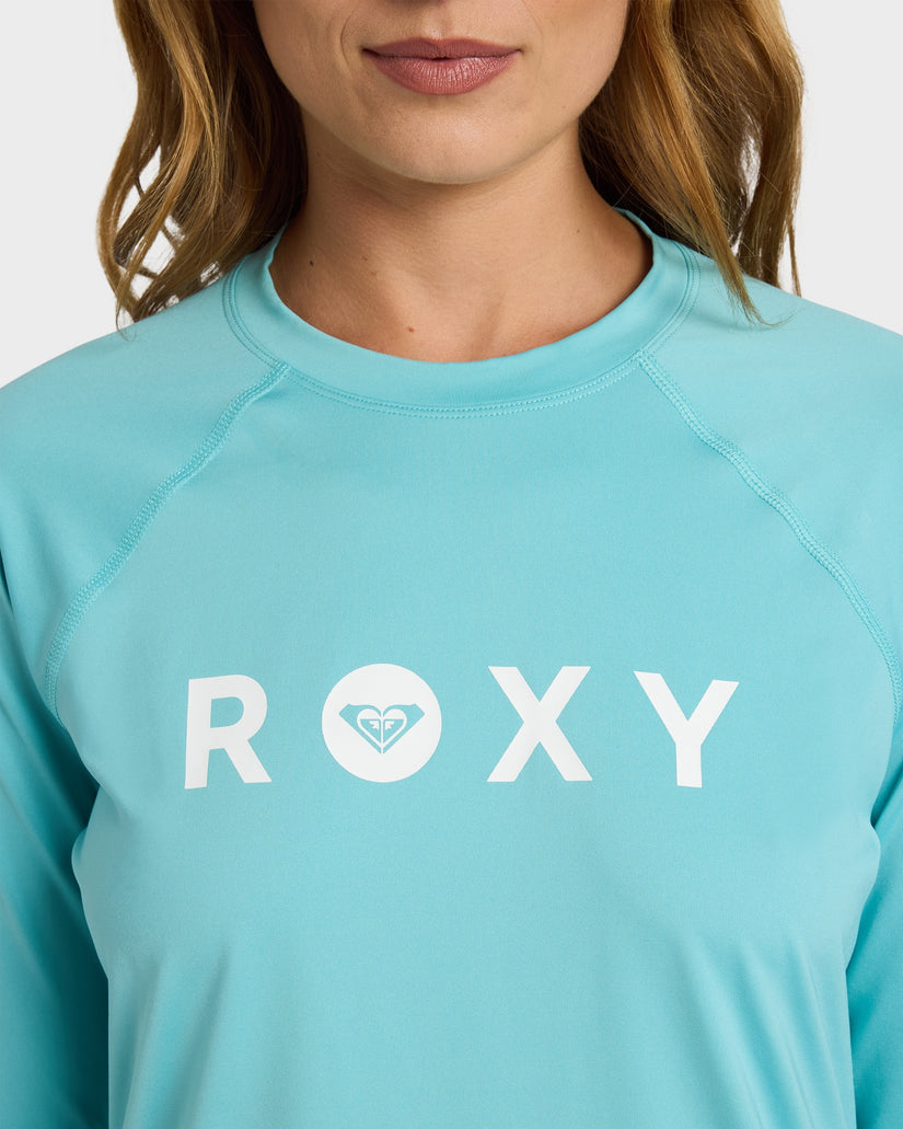 Ladies Roxy Rash Top Buy Womens Essentials Long Sleeve Rash Vest by Roxy | Surf Dive 'n Ski