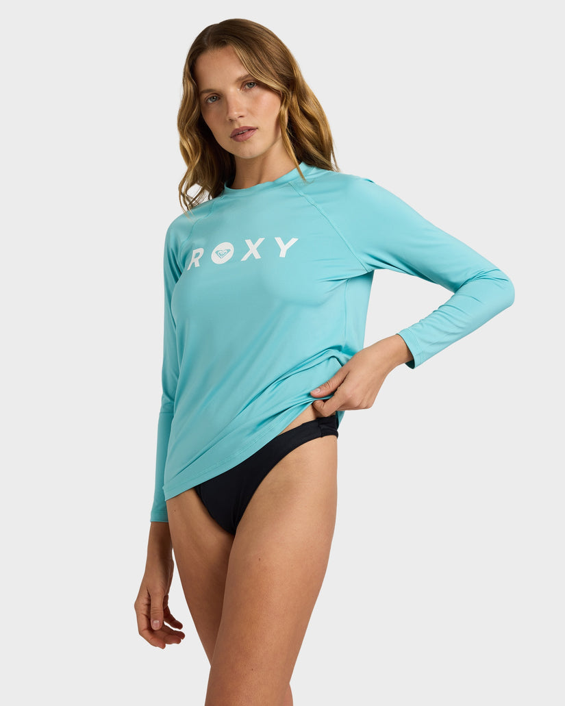 Womens Essentials Long Sleeve Rash Vest
