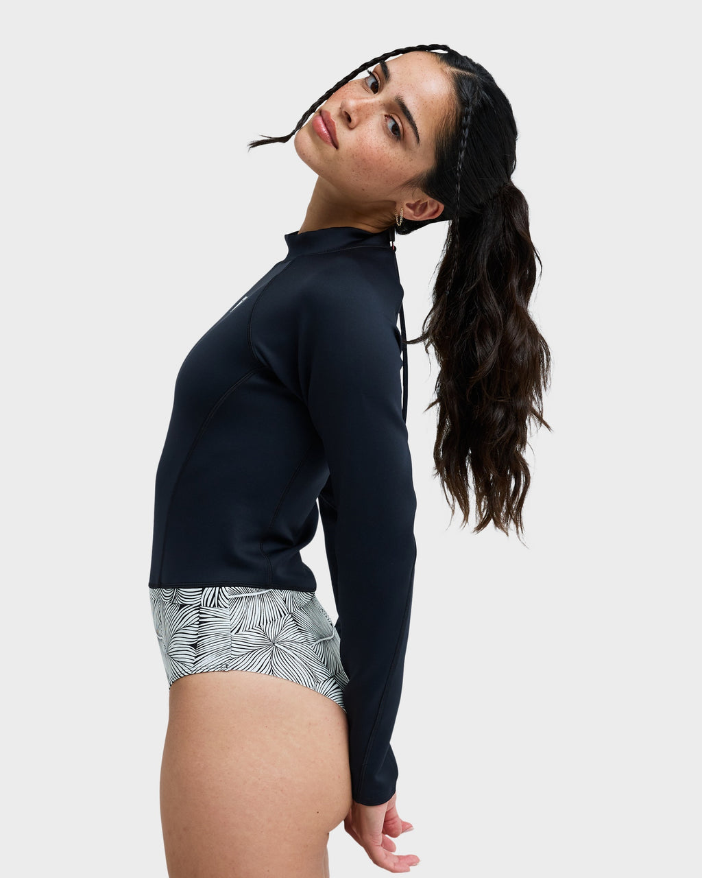 Womens Pro Surf Long Sleeve Rash Vest