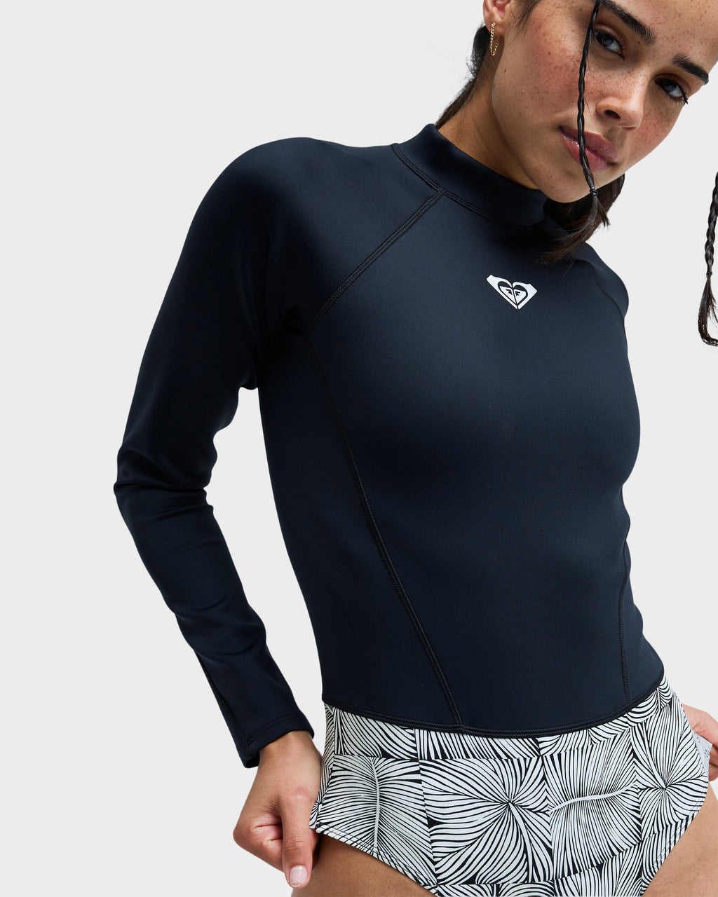 Womens Pro Surf Long Sleeve Rash Vest