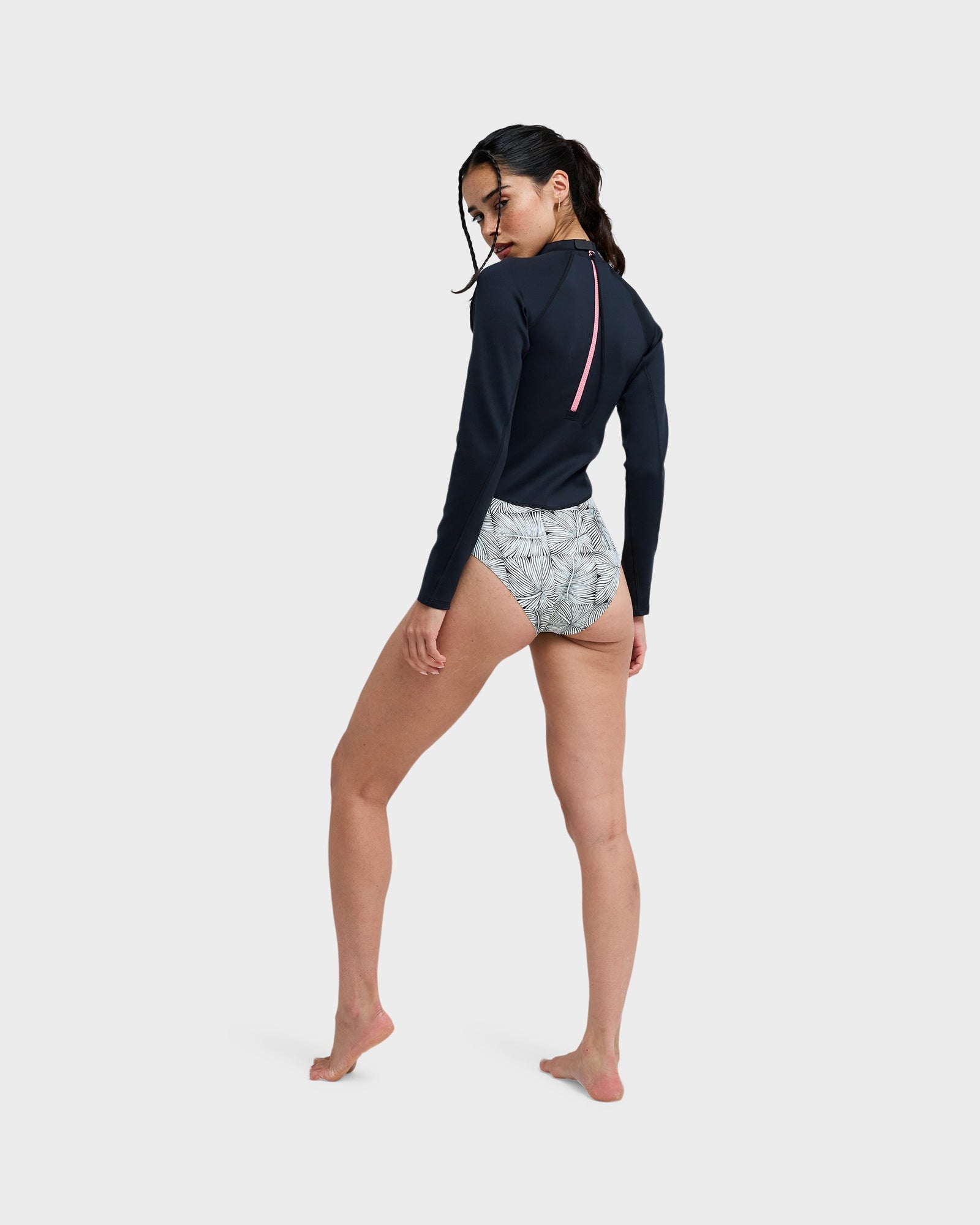 Womens Pro Surf Long Sleeve Rash Vest