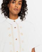 Womens Beachy Nostalgia Short Sleeve Shirt