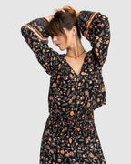 Womens Nomadic Mood Flowy Blouse