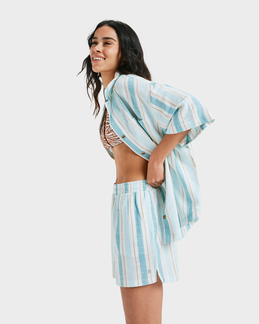 Womens Bisous Short Sleeve Shirt