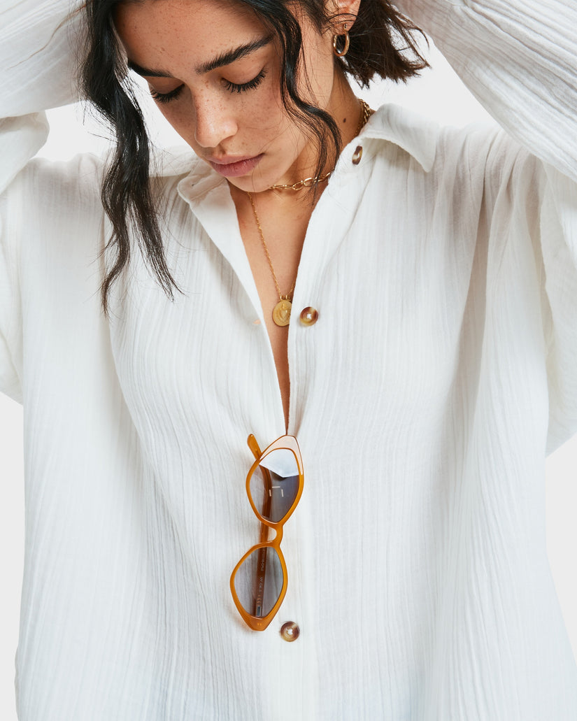 Womens Morning Long Sleeve Shirt