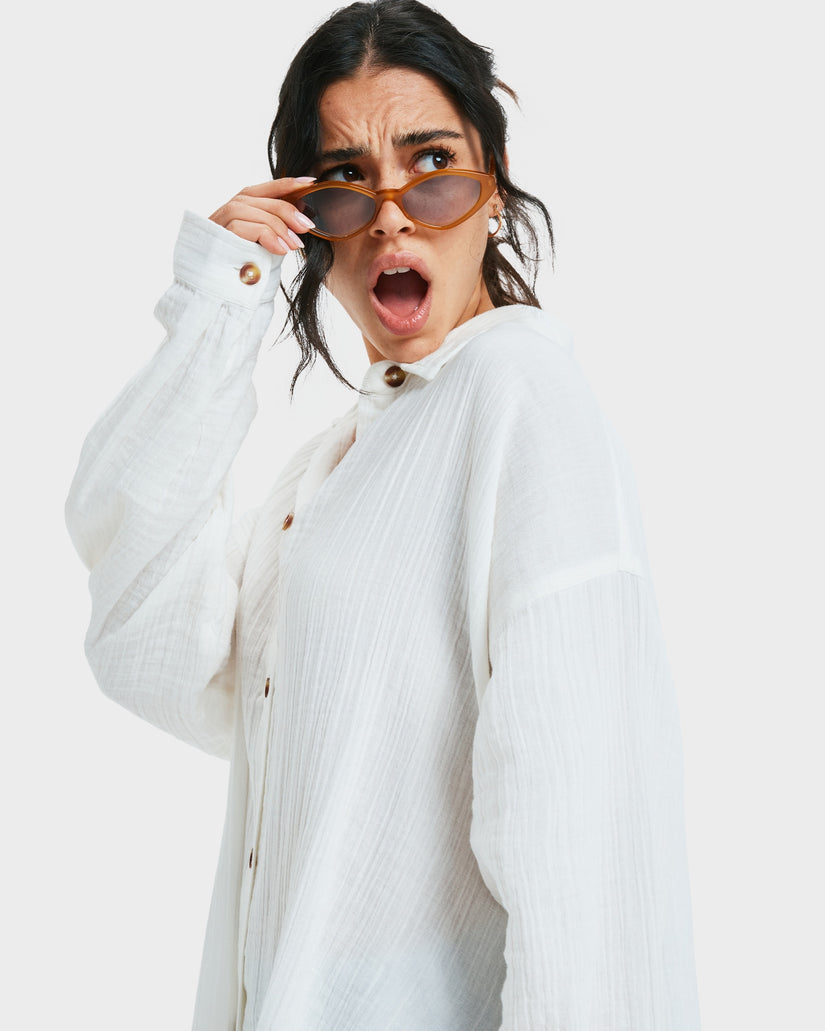 Womens Morning Long Sleeve Shirt