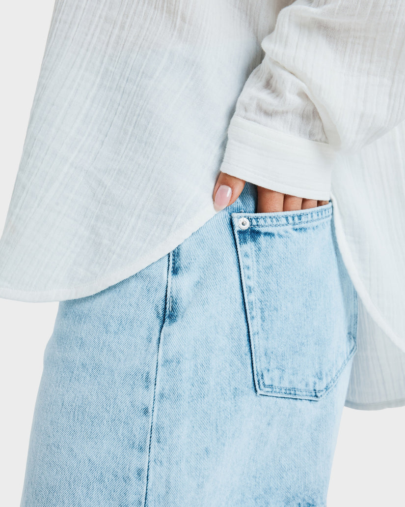 Womens Morning Long Sleeve Shirt