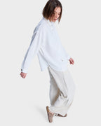 Womens Morning Shinte Stripe Long Sleeve Shirt