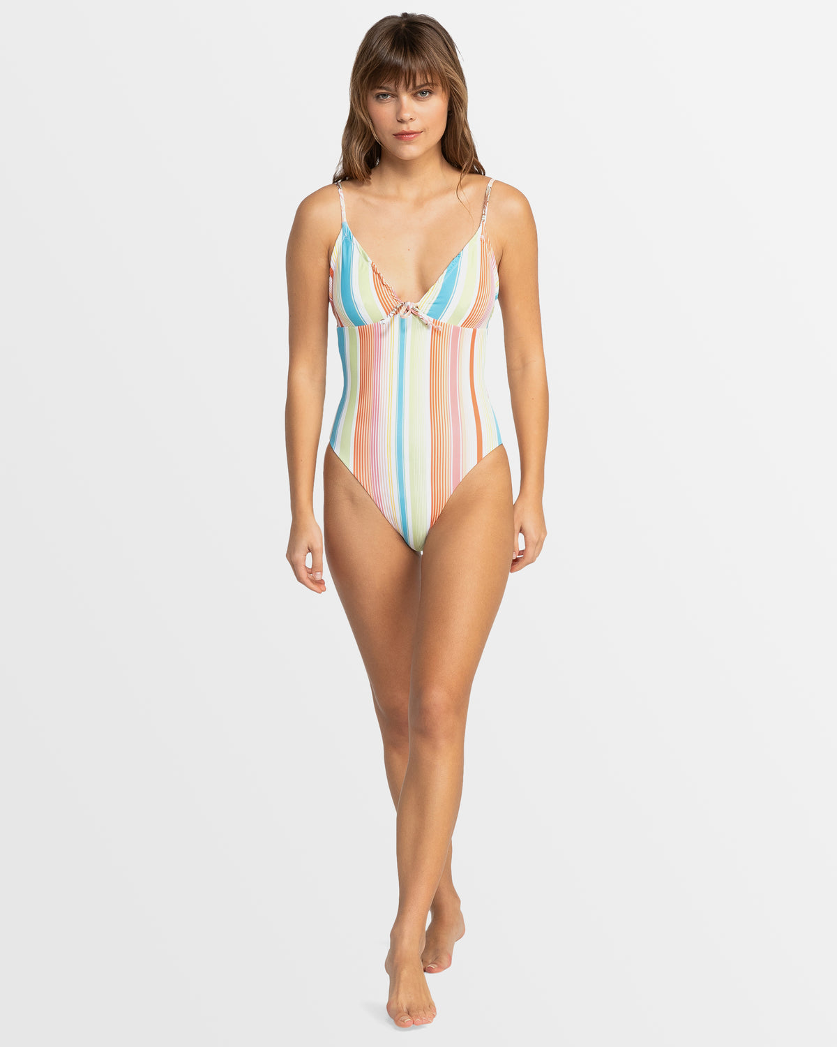 Womens Playa Paradise Reversible One Piece Swimsuit