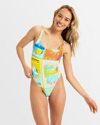 Womens Atlas Higg Leg One Piece Swimsuit