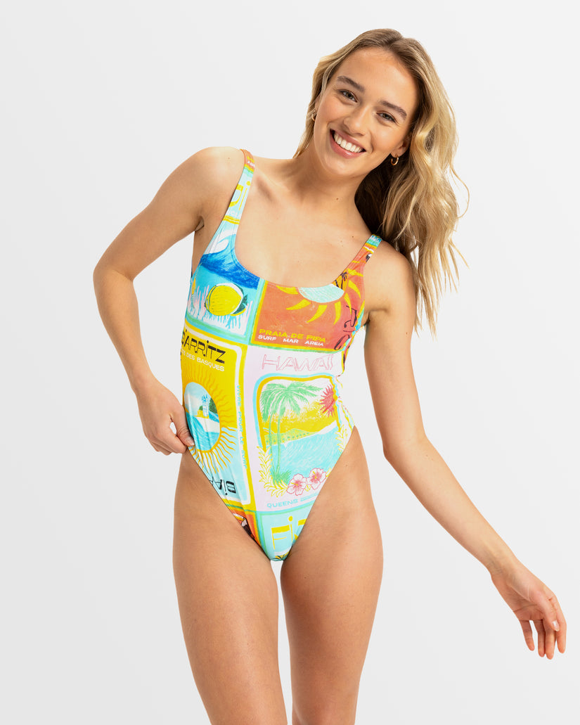 ATLAS HIGH LEG ONE PIECE