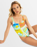 Womens Atlas Higg Leg One Piece Swimsuit