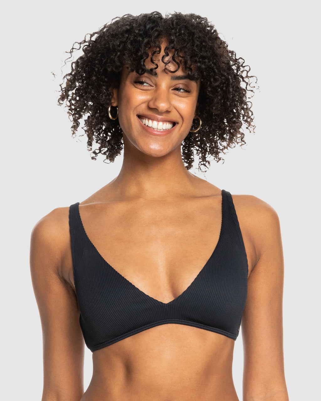 Womens Rib Roxy Love Bikini Top