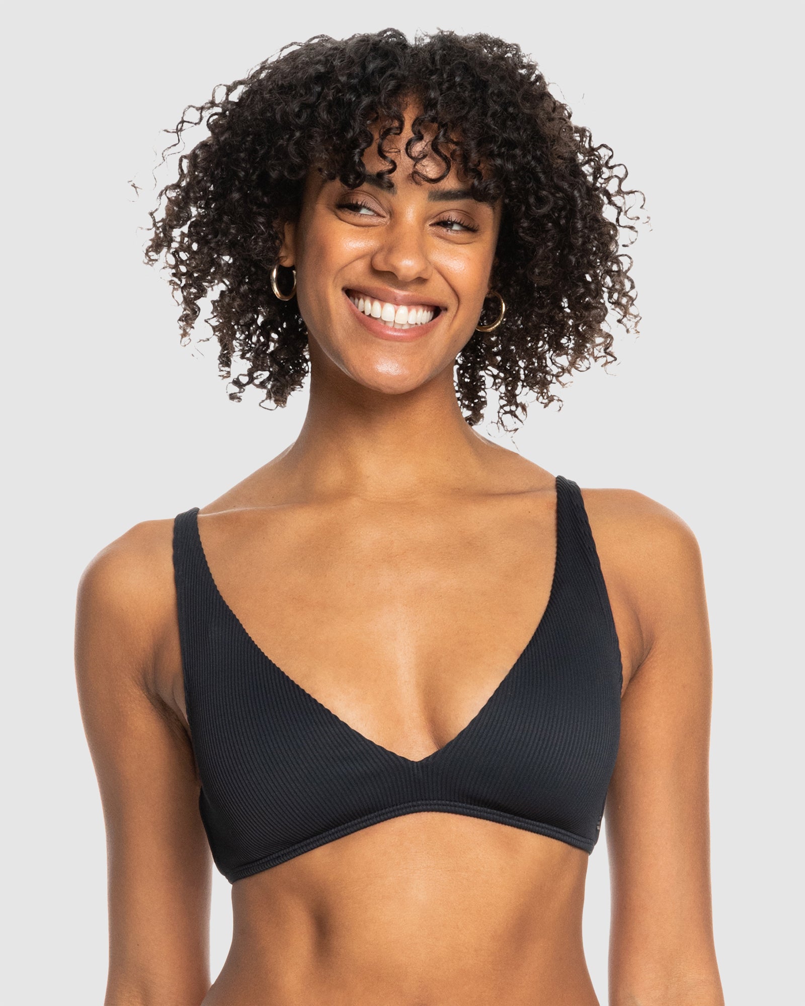 Womens Rib Roxy Love Bikini Top