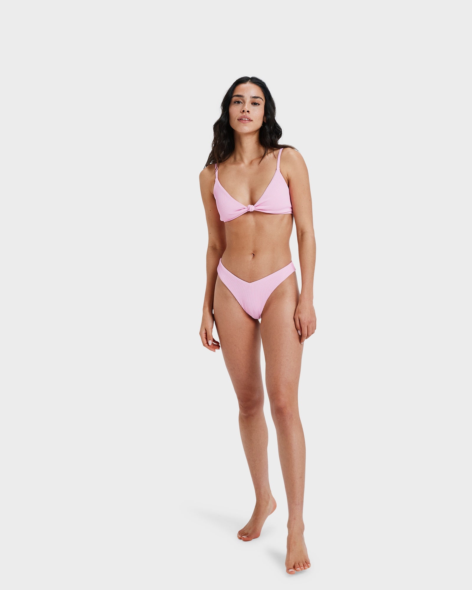 Womens Roxy Love The Surf Knot Bikini Top