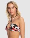 Womens Printed Beach Classics Fashion Tri Bikini Top