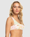 Womens Meadow Flowers Bralette Bikini Top