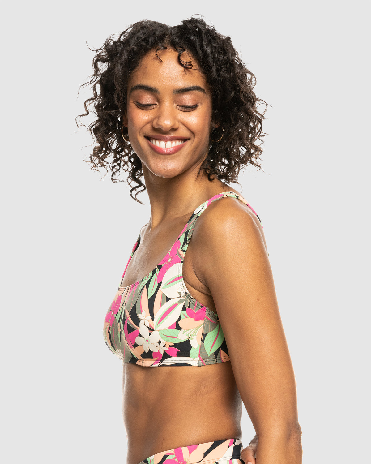 Womens Printed Beach Classics DCup Bikini Top