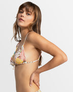 Womens Playa Paradise Reversible Bikini Top