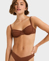 Womens Rozy Love The Queen Bikini Top