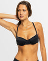 Womens Rib Roxy Love Love The Queen Bikini Top