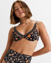 Womens Kerala Underwired Elongated Bikini Top