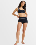Womens Beloved Rib Bralette Bikini Top
