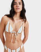 Womens Dream Floral Tiki Tri Bikini Top