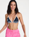 Womens The Retro Tiki Tri Bikini Top