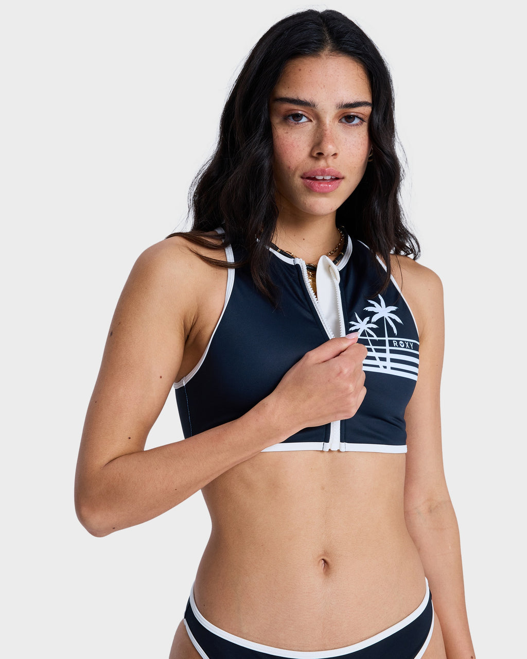Womens The Retro Crop Bikini Top